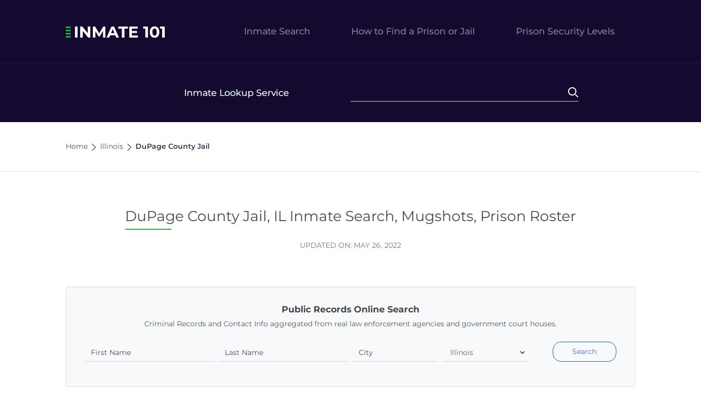 DuPage County Jail, IL Inmate Search, Mugshots, Prison Roster